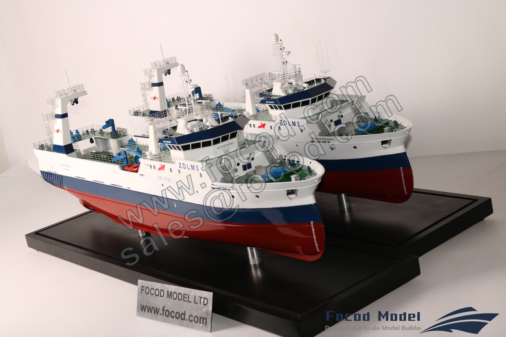 customized model of 64m Fish Trawler